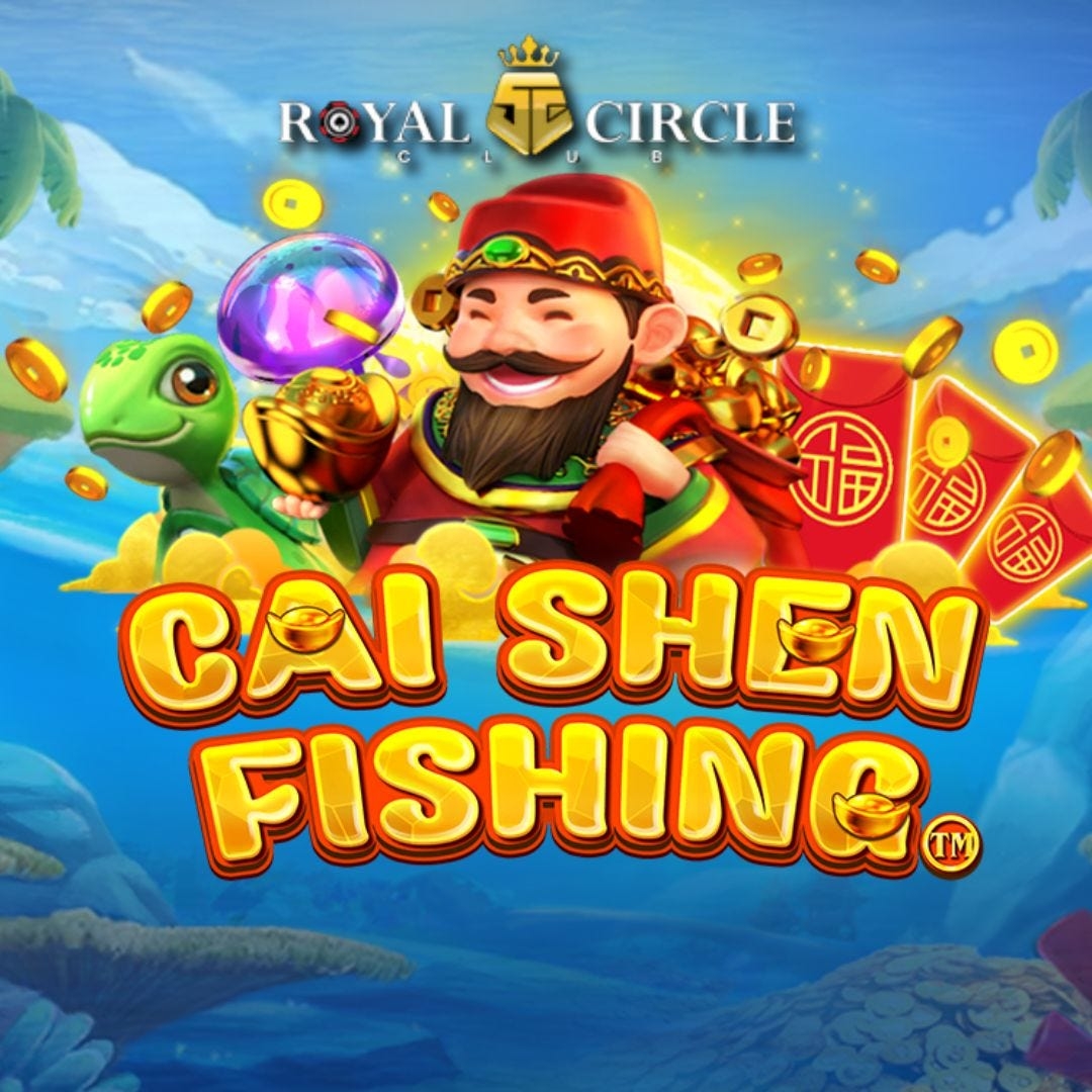 Cai Shen Fishing, tesouros submersos, jogo de cassino online, deus da riqueza, lenda chinesa.